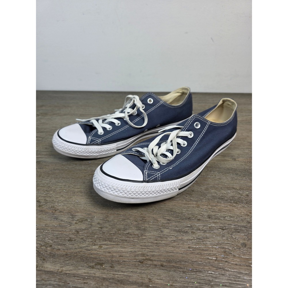 Converse Chuck Taylor All Star Low Top Navy Blue Men's Size 12 Women's Size 14